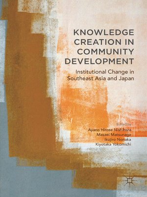 cover image of Knowledge Creation in Community Development